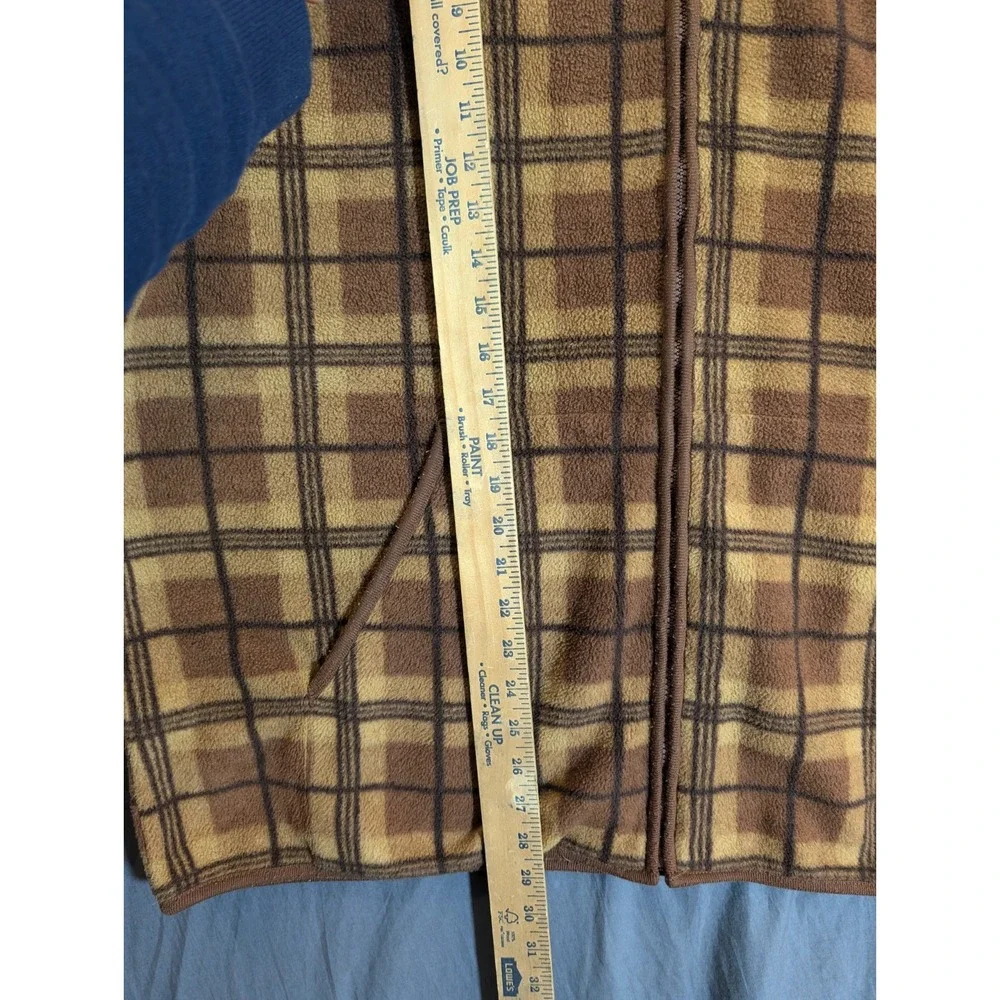 Shaver Lake outwear size‎ XL Full zipper brown Vest jacket